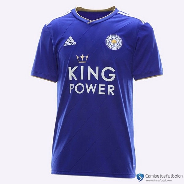 Tailandia Camiseta Leicester City Primera equipo 2018-19 Azul
